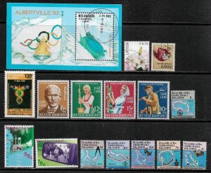 Worldwide Collection of Mint Never Hinged and Used Stamps and S/Sheet