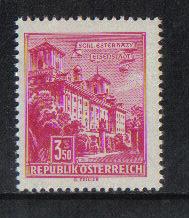 Austria 1957 MNH Buildings 3s.50 #