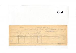 BC127 GB YORKS 1892 Superb Fancy *GUISELEY* Station Mid Railway Parcel Way Bill