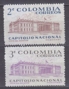 1959 Colombia 856-857 Architecture