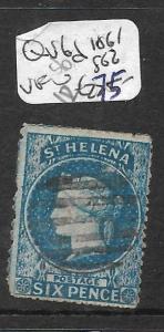 ST HELENA  (PP1901B) QV 6D SG 2  VFU