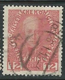 Austria ^  Scott # 116A - Used