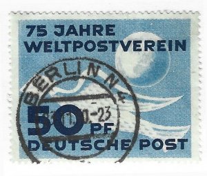 Germany DDR  Sc #48  50pf  used with CDS VF