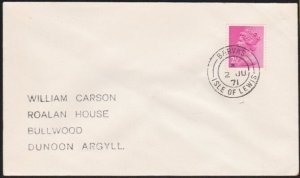 GB SCOTLAND 1971 BARVAS / ISLE OF LEWIS cds................................A8534