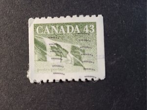 CA S#1395 U - VF $0.43 12/30/1992 - Flag - Olive Green