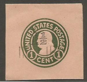 U.S. Scott #U518 Embossed Stamped Paper - Mint Single