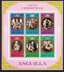 Anguilla 1975 Christmas SS Scott (228a) MNH