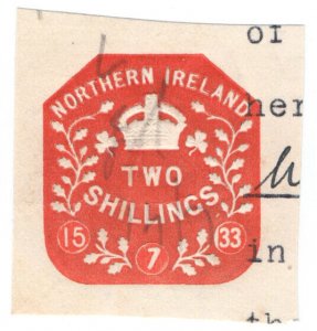 (I.B) George V Revenue : Impressed Duty 2/- (Northern Ireland)