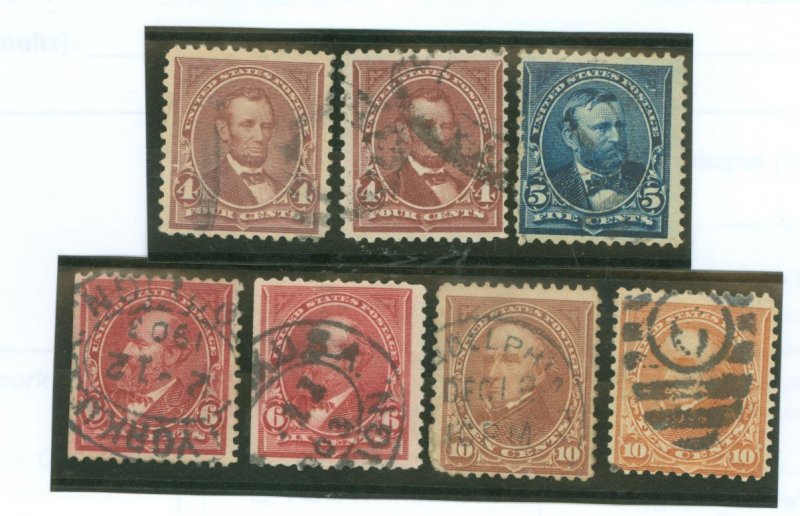 United States #280/283  Single