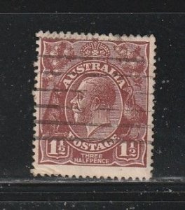 Australia 63 U King George V