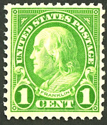 U.S. #632 MINT OG  NH