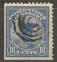 US # F1, used, neat bullseye ccl. 2 straight edges. 1911. Registry stamp. (x11)