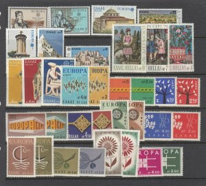 GREECE EUROPA ISSUES - Complete Sets (Never Hinged)