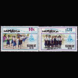 JAMAICA 1993 - Scott# 786-7 Girl Brigade Set of 2 NH