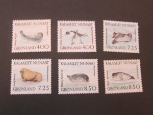 Greenland 1991 Sc 233-38 set MNH