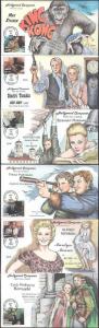 #3339-44 Hollywood Composers Collins FDC Set