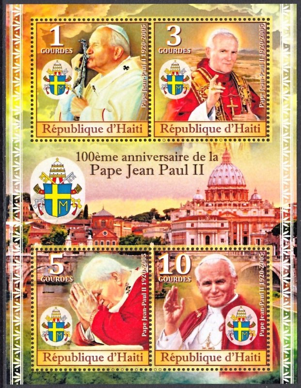 HAITI POPE JOHN PAUL II PAPA PAPST PAPE