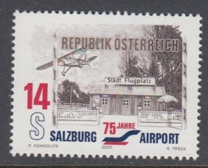 Austria 1842 Salzburg Airport mnh