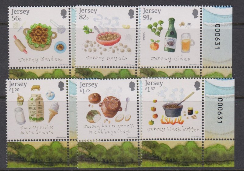 Jersey 2022  Food & Drink set 6 NHM