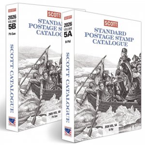 Scott Stamp Catalog 2026 Volume 5A / 5B COUNTRIES N-SAMOA  Reference Book   NEW