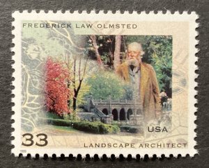 U.S. 1999 #3338, Landscape Architects, MNH.
