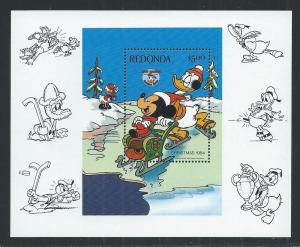 ANTIGUA REDONDA MICHEL BLOCK #25 VF MNH 1984