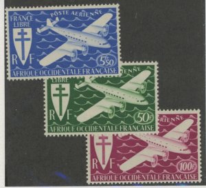 French West Africa #C1-C3 Unused Single (Complete Set)