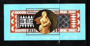 Fiji-Sc#480-Unused NH sheet-Christmas-Raphael painting-1982-