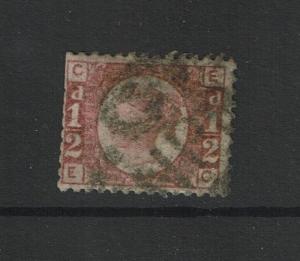 Great Britain SG# 49, Used, Plate 20, short perfs - S853