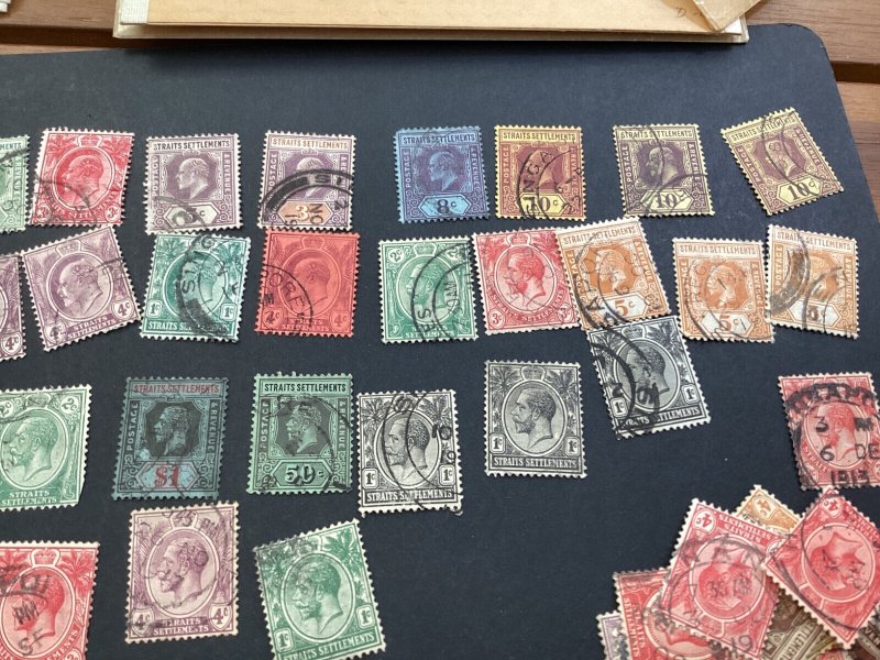 ICOLLECTZONE Valuable Straits Settlement Dealer Stock  (A900-106)