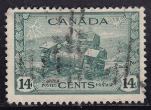 Canada 259 King George VI War Issue, Ram Tank 1943