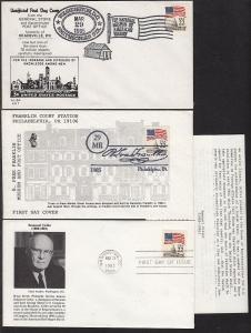 1985 Sc 2114 FDC lot of 6 DC and unofficial cancels