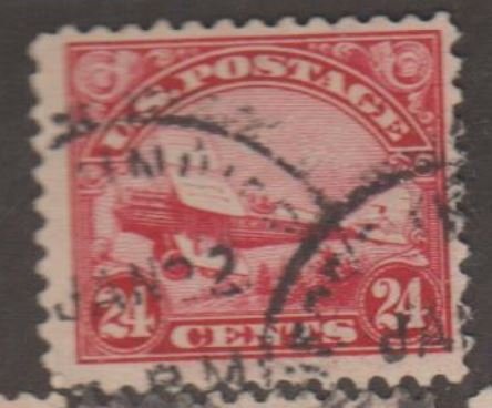 U.S. Scott #C6 Airmail Stamp - Used Single