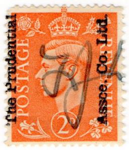 (I.B) George VI Commercial Overprint : Prudential Assurance