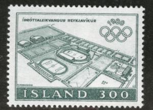 ICELAND Scott 531 MNH** 1980 Olympic Games stamp