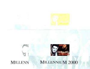 Turkmenistan 2000 Millennium souvenir sheet (Elvis & ...