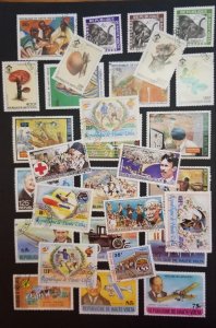 BURKINA FASO Used CTO Stamp Lot T3718