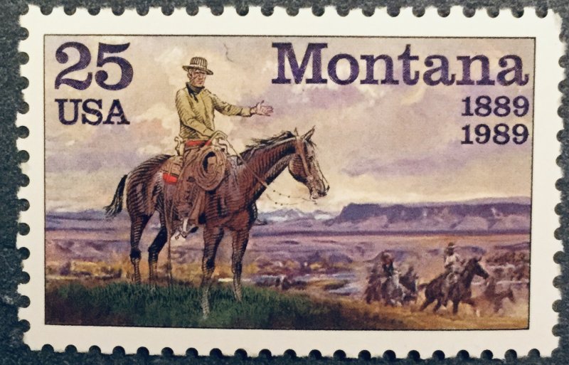 US #2401 MNH DG Single Montana SCV $.55 L25