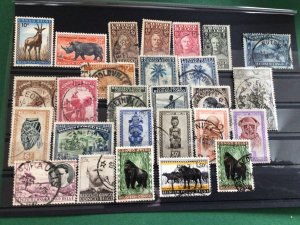 Belgian Congo  vintage  stamps Ref 61998