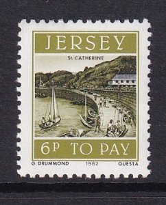 Jersey  #J38   MNH  1982  postage due 6p