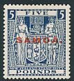 SAMOA (161), EXTREMELY FINE, og - 424271