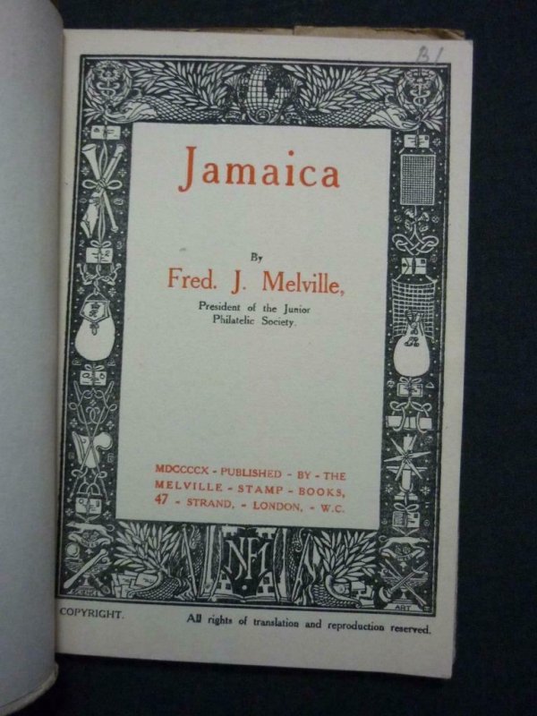 JAMAICA by FRED J MELVILLE