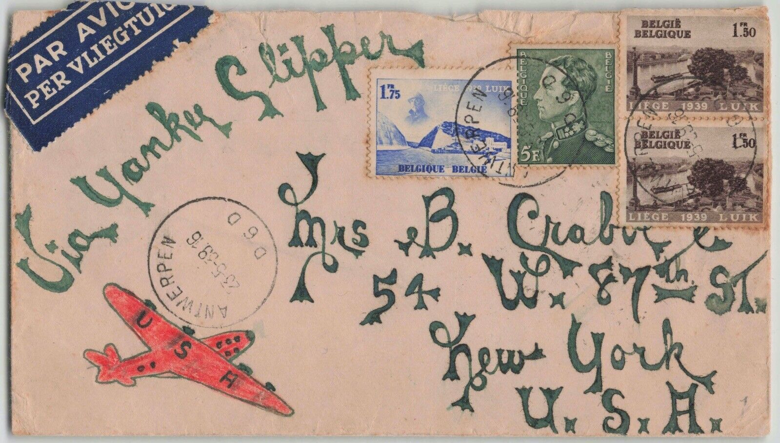 First Mail: Yankee Clipper