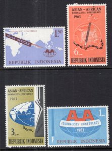 Indonesia 593-596 MNH VF