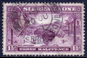 Sierra Leone - Scott #175A - Used - Faults - SCV $0.70