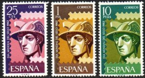 Spain Sc #1108-1110 MNH