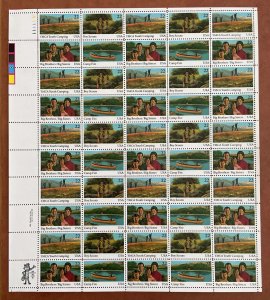 Scott 2160-2163 INTERNATIONAL YOUTH YEAR Sheet of 50 US 22¢ Stamps MNH 1985