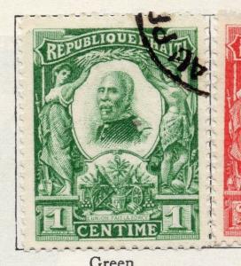 Haiti 1904 Early Issue Fine Used 1c. 100913