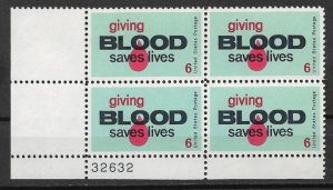1970 Sc1425 Giving Blood Saves Lives MNH PB4