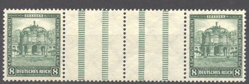 1931 Semi-Postal Se-Tenant , Michel WZ 5 , MNH, no faults, Rare !!